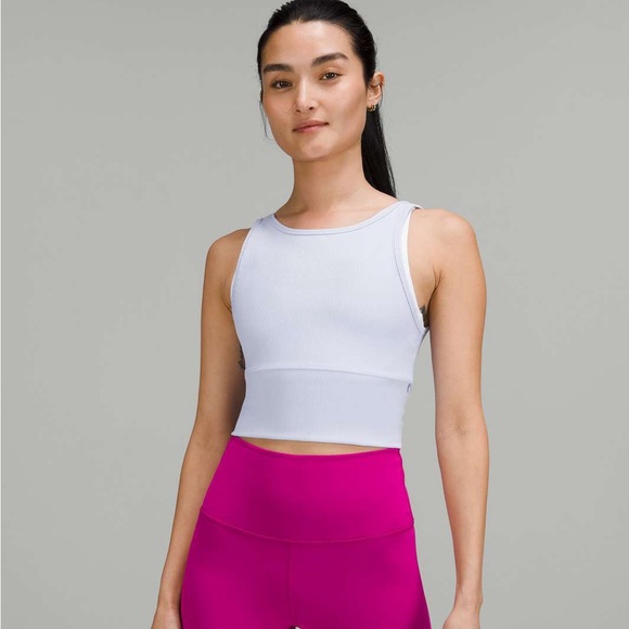 Lululemon Power Pivot Ribbed Tank Top (size 6) - Picture 1 of 6